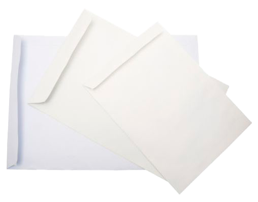 מעטפת החזר לבנה 10X15.5 ס"מ