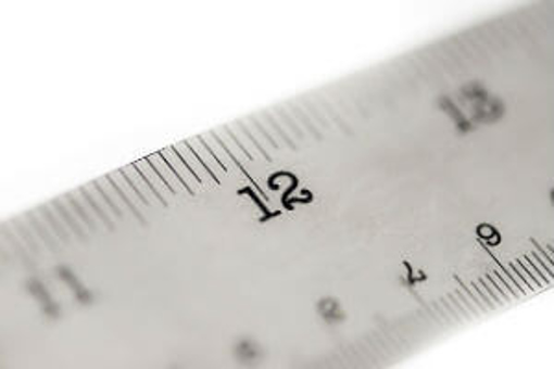 סרגל מתכת 30 ס"מ