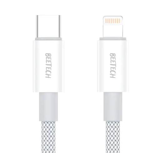 כבל Lightning תומך PD – 1 מטר BeeTech